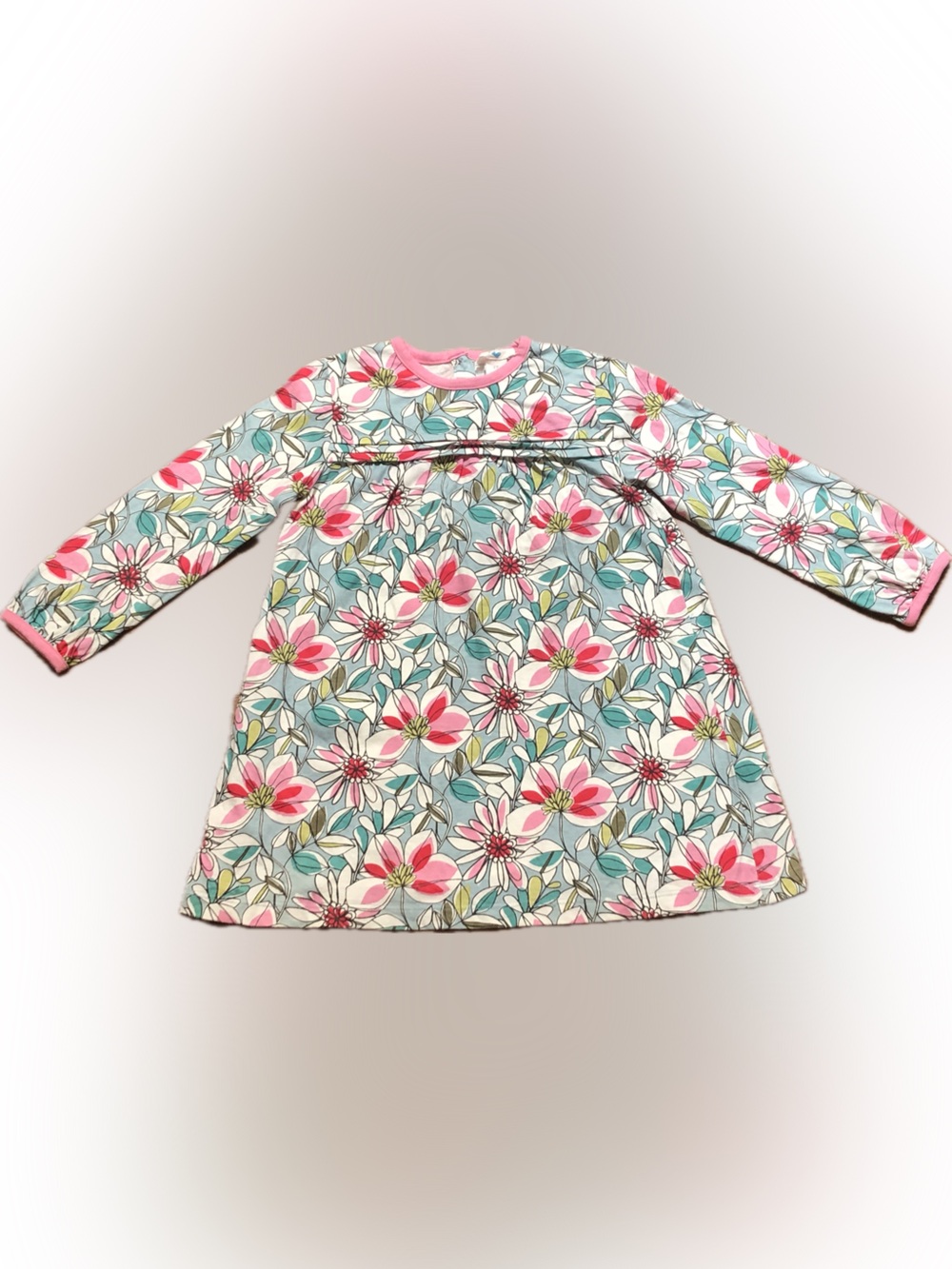 Angel Dear Girls' 4T Top in Pink, Teal & White